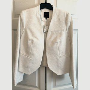 The Limited Off-White Tapestry Blazer, Size M, NWT
